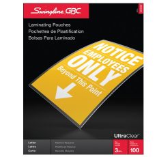 Pochettes de plastification GBC lettre