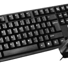 Ensemble clavier, souris avec fil QR-70 Standard américain / QWERTY